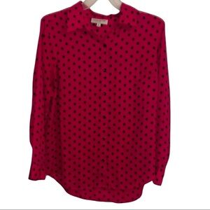 🌹Jones New York Polka Dot Blouse